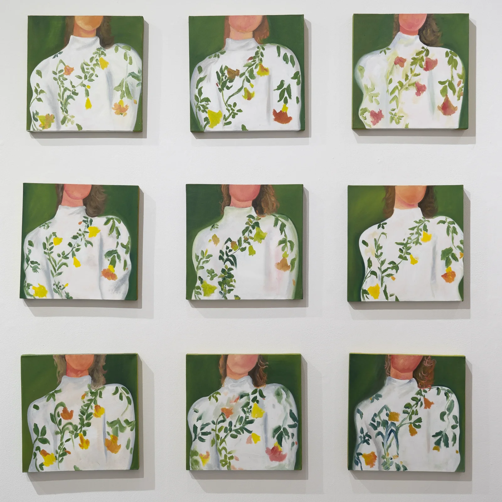 Nine Variations of a Floral Dress